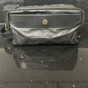 Hunting World pouch black with gold hardware